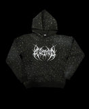JUSTIFIED RHINESTONE HOODIE W/ 3D EMBROIDERY (LIMITED)