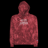 JUSTIFIED VOLTAGE TIE DIE HOODIE (EMBROIDERED)