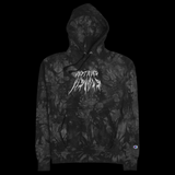 JUSTIFIED VOLTAGE TIE DIE HOODIE (EMBROIDERED)
