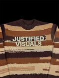 JV “COFFEE BEAN” KNIT SWEATER W/ APPLIQUÉ EMBROIDERY (LIMITED)